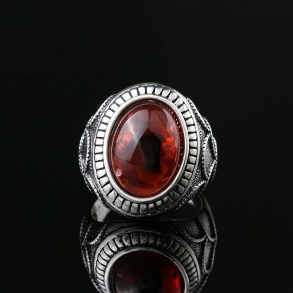 Red Jade Ring